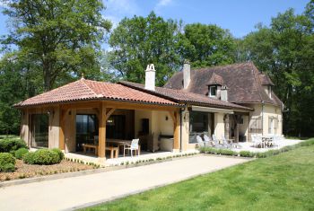 La maison coté jardin